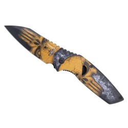 Couteau tete de mort 11,5cm...