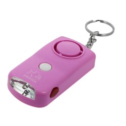 Porte-cle panic alarm rose
