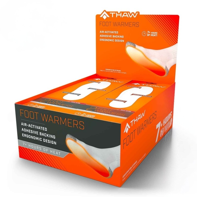 Thaw Pack de 30 semelles chauffantes - - activation à l'air