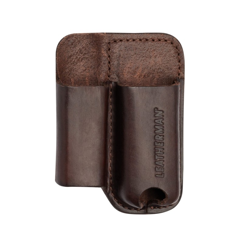 Leatherman Étui/cuir premium - marron foncé/m