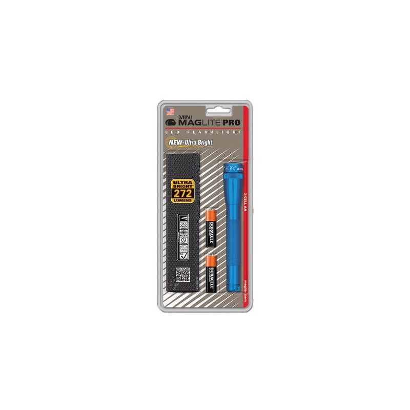 Maglite LED SP2P 2 Piles Type-AA avec étui livrée en blister