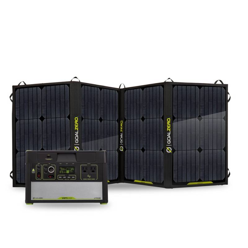 GoalZero Pack Yeti 1000 lithium et Nomad 100
