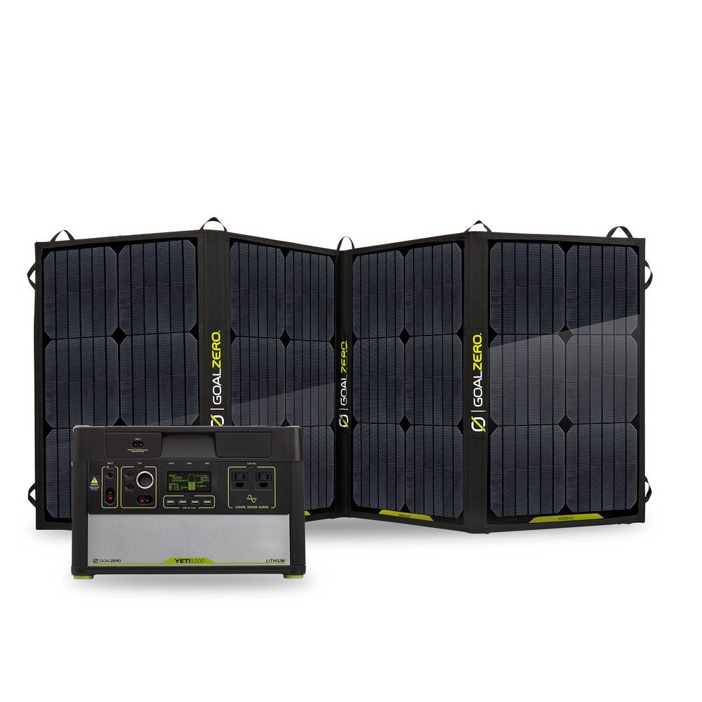 GoalZero Pack Yeti 1000 lithium et Nomad 100