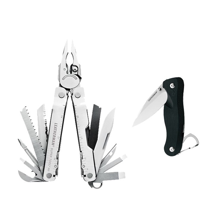 Leatherman SuperTool 300 + Couteau CRATER C33