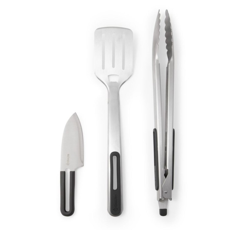Biolite Kit cuisine prep & grill – ustensiles inox compacts pour barbecue & camping