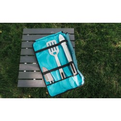 Biolite Kit cuisine prep & grill – ustensiles inox compacts pour barbecue & camping - Image 4