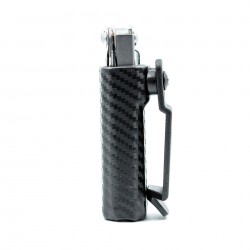 Clip & Carry Etui Kydex pour Leatherman Wingman, Sidekick, Rebar, Rev - Fibre Carbone noir - Image 5