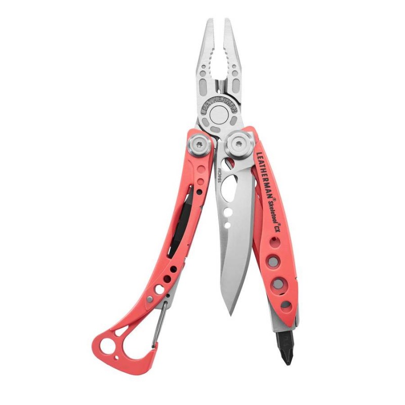 Leatherman Outil multifonction Skeletool CX rouge