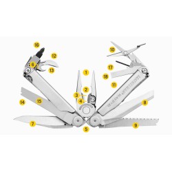Leatherman Outil Multifonctions 2H Wave + Stainless - Image 8