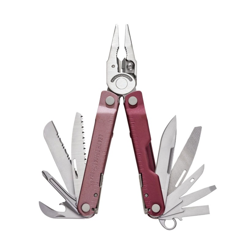 Leatherman Outil Multifonctions Rebar Heathered Cranberry