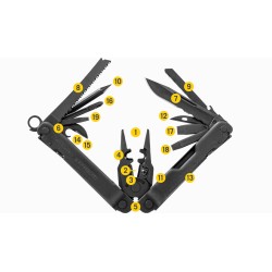 Leatherman Outil Multifonctions Super Tool 300 EOD Black avec étui Molle Noir - Image 8