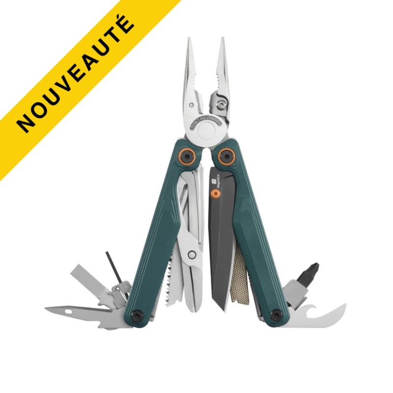 Leatherman Outil Multifonctions WaveAlpha - Coloris Cascadia