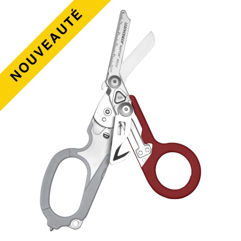 Leatherman Outil Multifonctions Raptor Rescue - Coloris Garnet