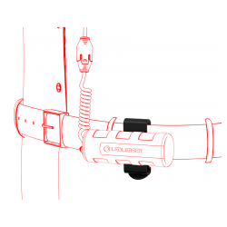 LEDLENSER Clip de ceinture pour système connect type a - Image 5