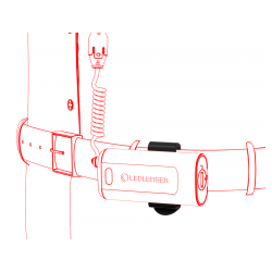 LEDLENSER Clip de ceinture pour système connect type a - Image 3