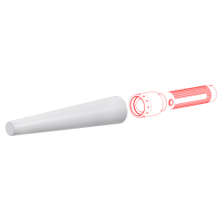 LEDLENSER CÔNE DE SIGNALISATION POUR LAMPE TORCHE LED 35,1 MM - Image 2