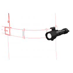 LEDLENSER Lampe de poche rechargeable p6r work 850 lumen ip68 focus lumière naturelle - Image 10