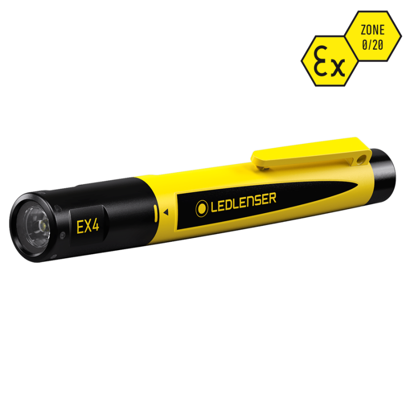 LEDLENSER Lampe torche ex4 ex-zone 0/20 série Atex