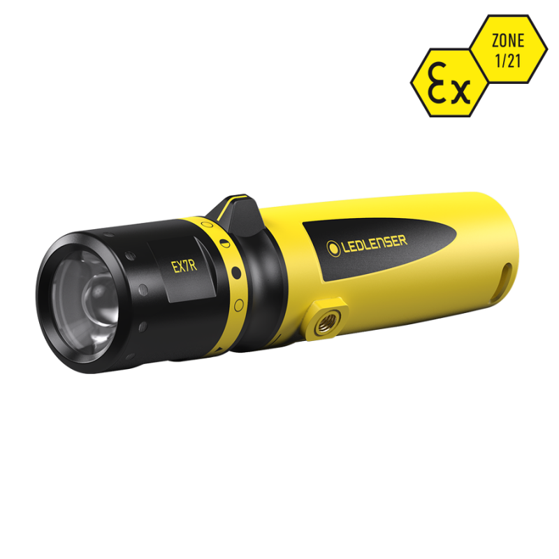 LEDLENSER Lampe torche  220 lumens ex7r ex-zone 1/21 série Atex