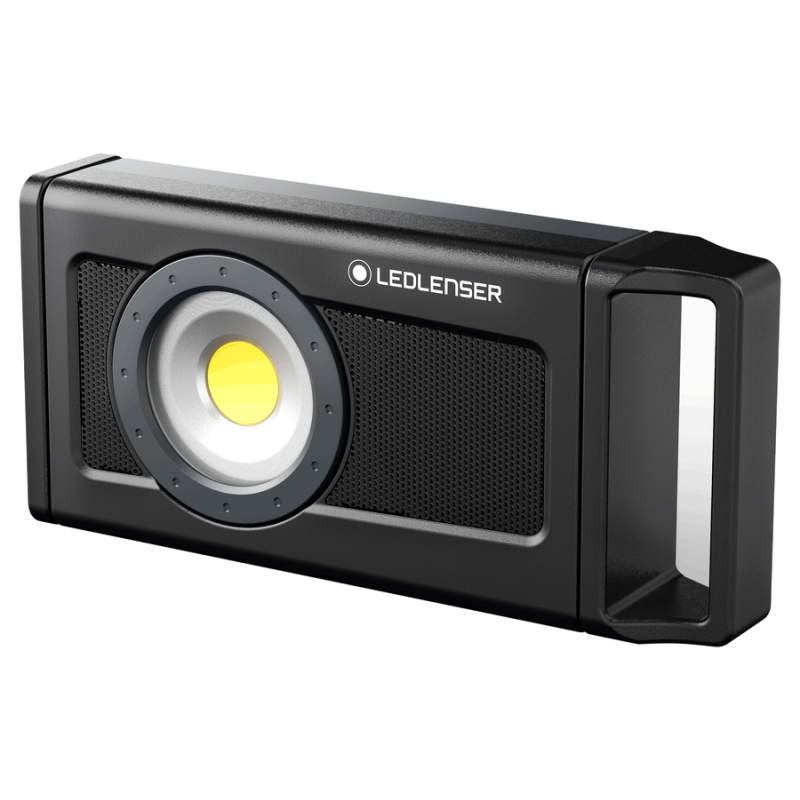 LEDLENSER Projecteur led rechargeable - fonction enceinte portative bluetooth® - if4r music (working light)