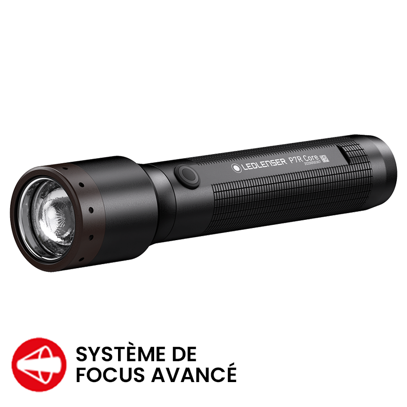 LEDLENSER Lampe de poche rechargeable P7R core 1400 lumen ip68 focus