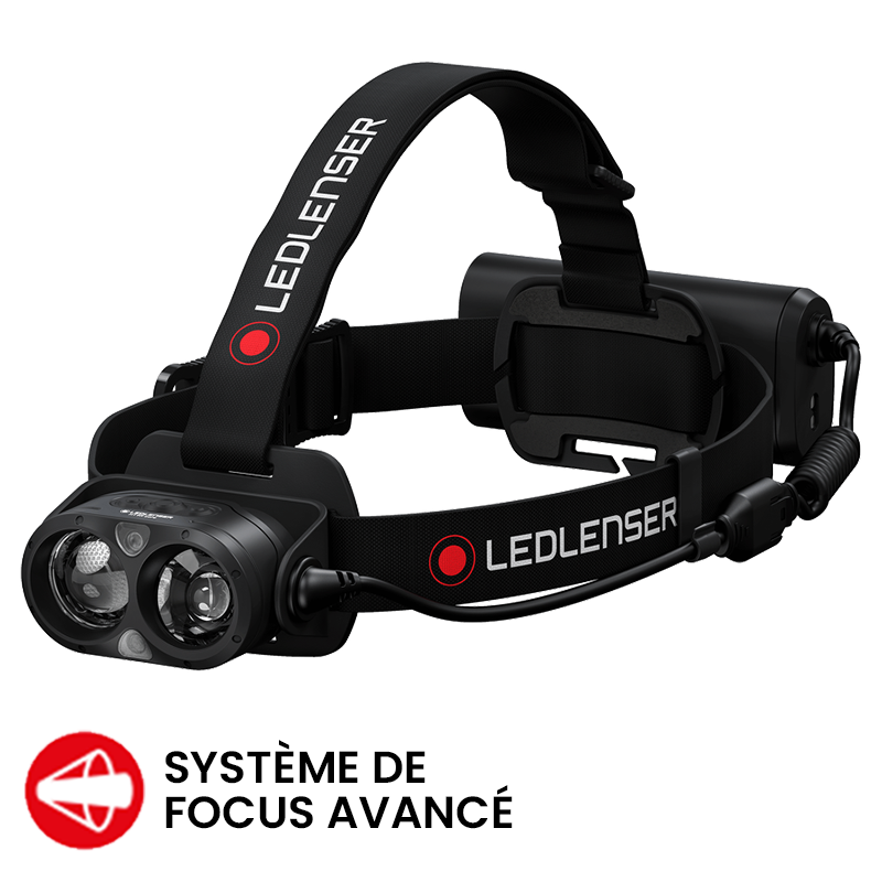 LEDLENSER Lampe frontale h19r core rechargeable