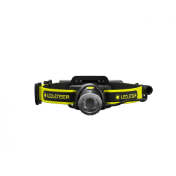 LEDLENSER Lampe frontale rechargeable ih8r 600 lumen ip54 focus lumière arrière rouge - Image 3