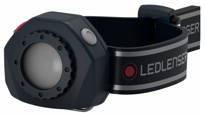 LEDLENSER Lampe avec clip rechargeable cu2r lumière rouge et blanche