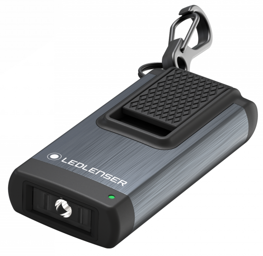 LEDLENSER K4R GREY - porte-clés - rechargeable - 120 lumen