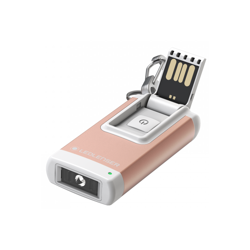 LEDLENSER K4R GREY - porte-clés - rechargeable - 120 lumen