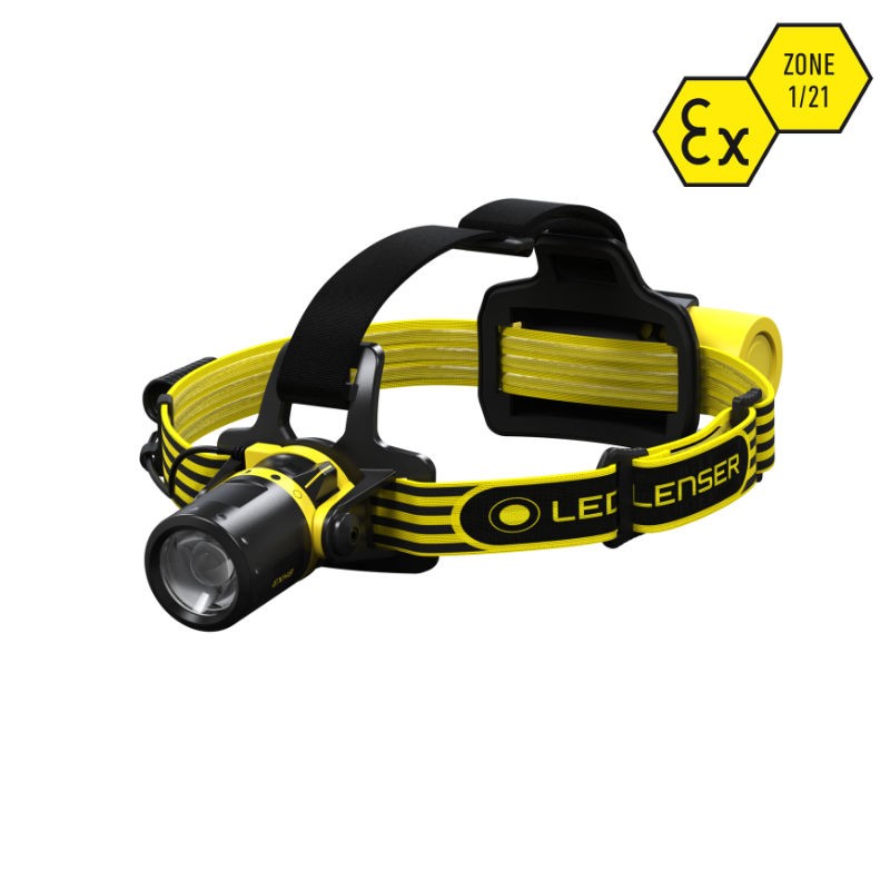 LEDLENSER EXH8 - lampe frontale - 180 lumen - IP68 - focus - antidéflagrant - zone 0
