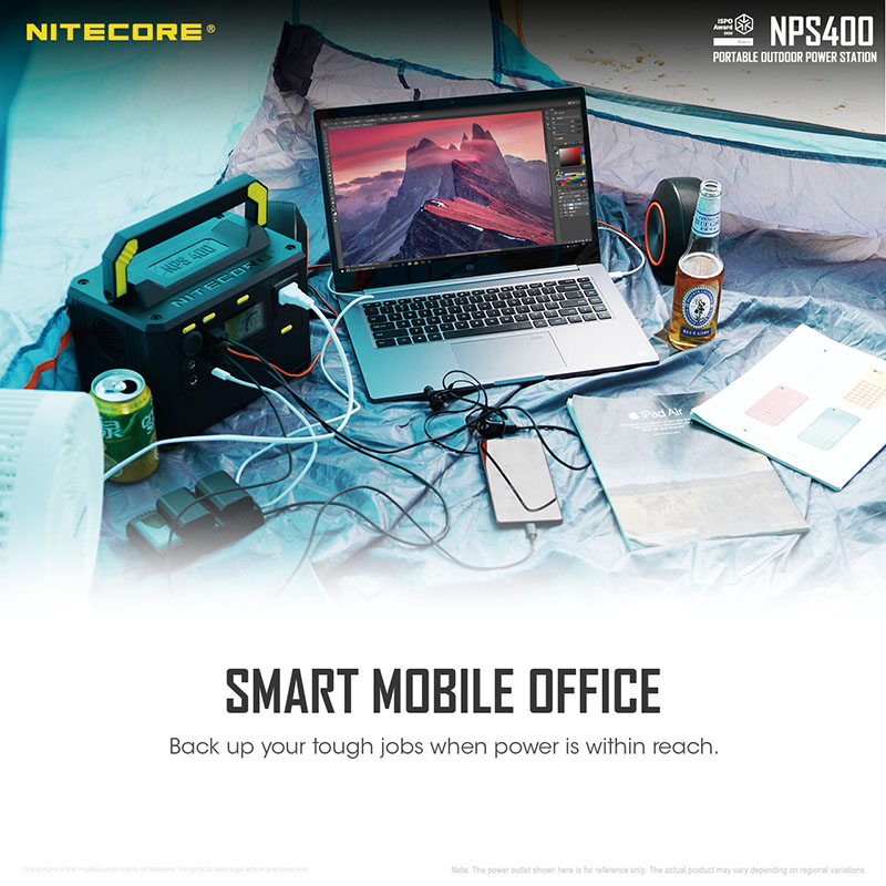 Station d'alimentation Nitecore NPS400